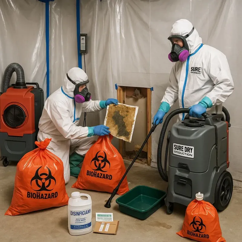Contaminated Water Handling Protocols process in Oak Grove, MO