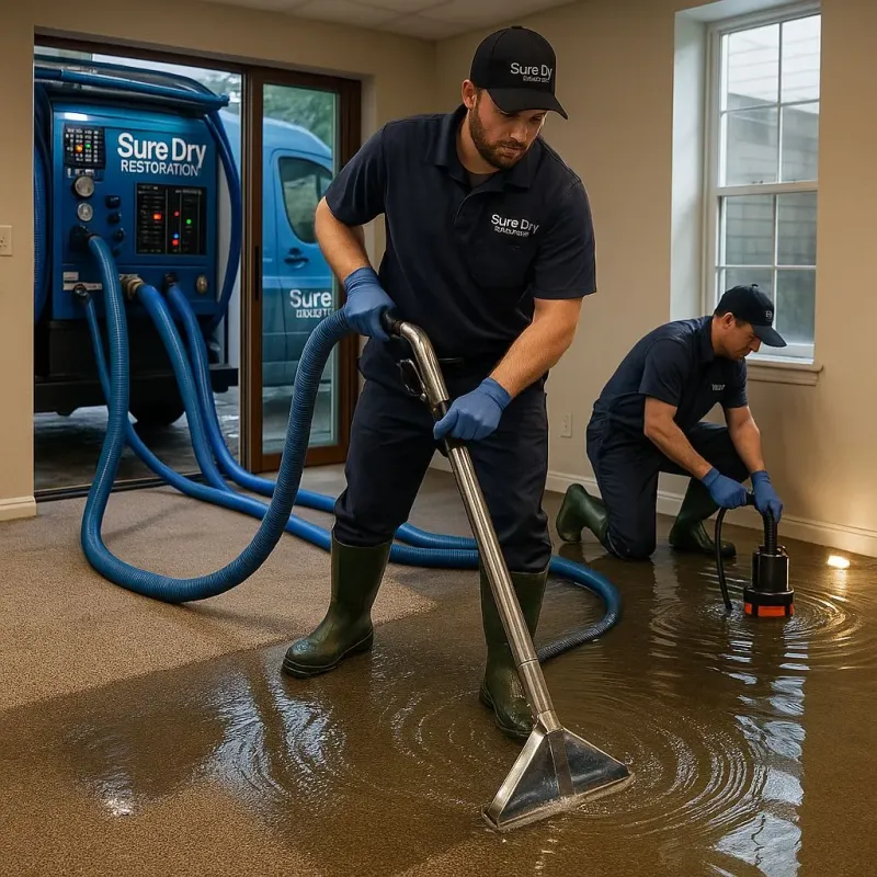 Water Extraction and Removal process in Oak Grove, MO